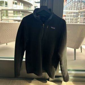 LIGHTLY USED: Black Patagonia Quarter Zip
